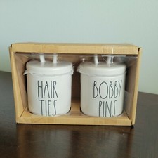 NEW Rae Dunn HAIR TIES and BOBBY PINS HTF