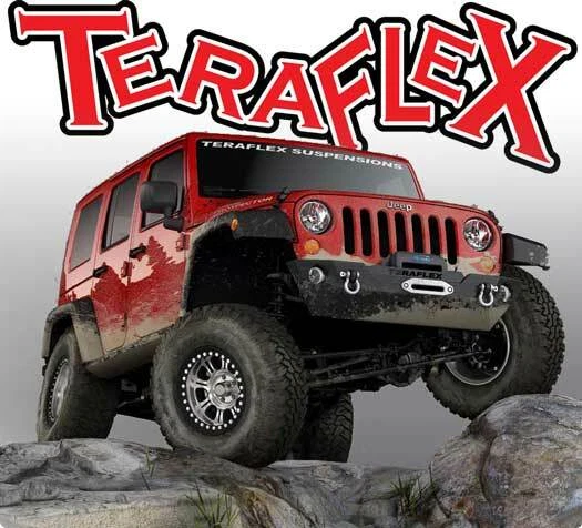 TeraFlex Rear Big Rotor Kit with Slotted Rotors for 2007-18 Jeep Wrangler JK JKU Foto 3 de 3