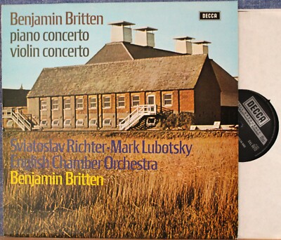 Richter; Lubotsky; Britten. Britten (Piano conc.; Violin conc.) Decca SXL 6512