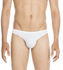 French HOM 400202 White Freddy String G-String Thong Small S