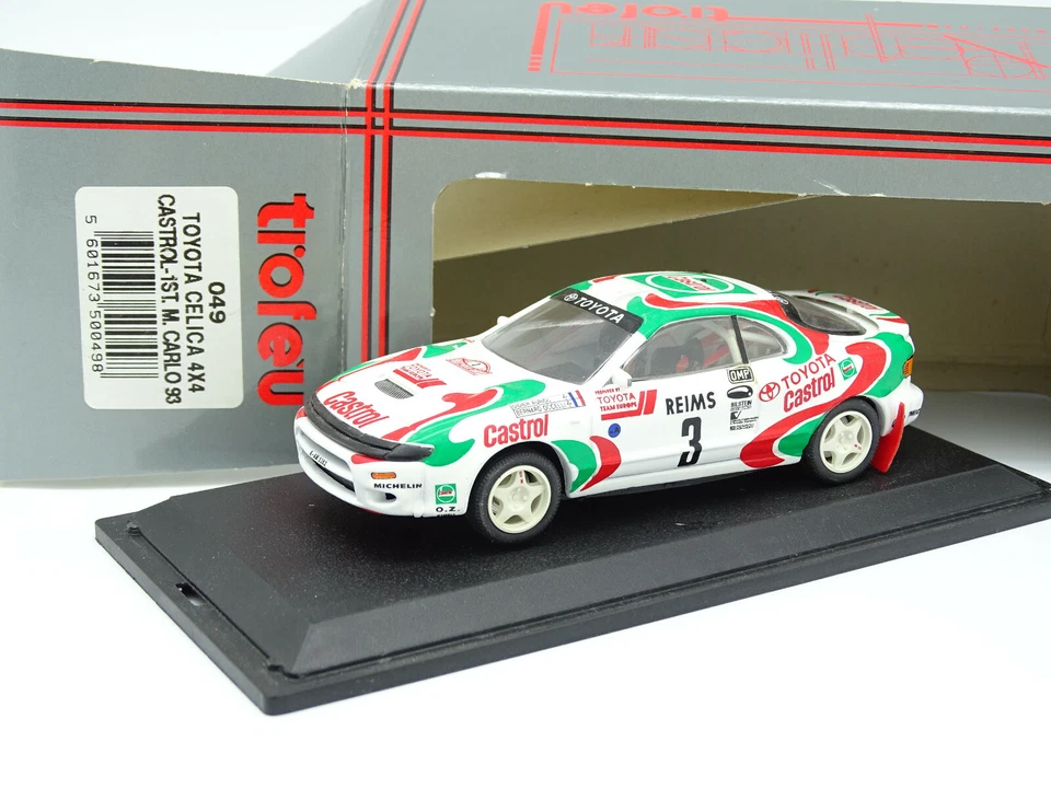 TROFEU 1/43 - Toyota Celica 4X4 Castrol Winner Rally Monte Carlo 1993 - Photo 1/1