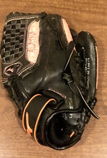 Mizuno 11.5 Finch GPP 1155 Black/Pink Softball Glove Full Grain Leather RHT