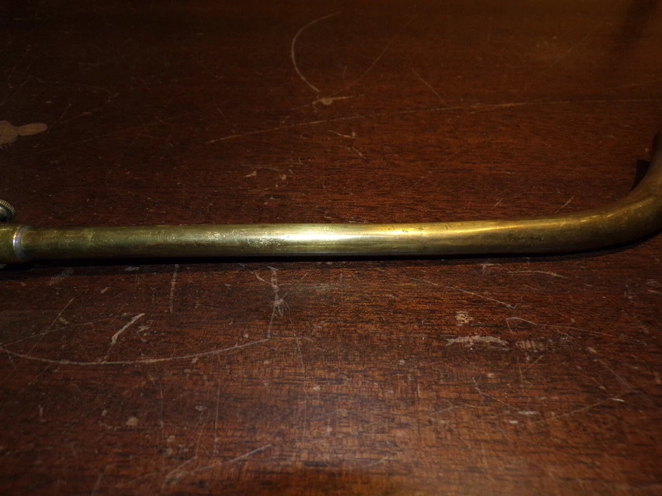 Ustensile pour bec bunsen 36,5 cm de long en laiton - Photo 3/4