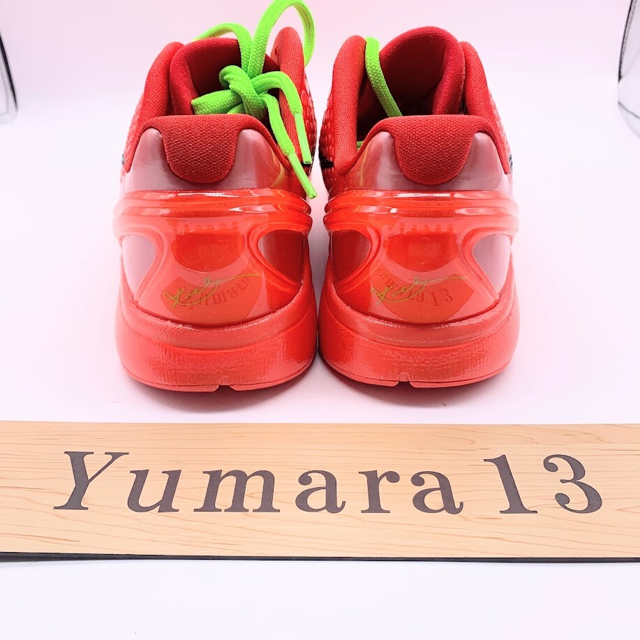 Nike GS Kobe VI 6 Protro Reverse Grinch FV9676-600 Size 3.5Y-7Y