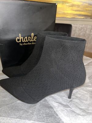 Charles by Charles David Amstel 2 Black Booties 11 Medium MSRP $ 129