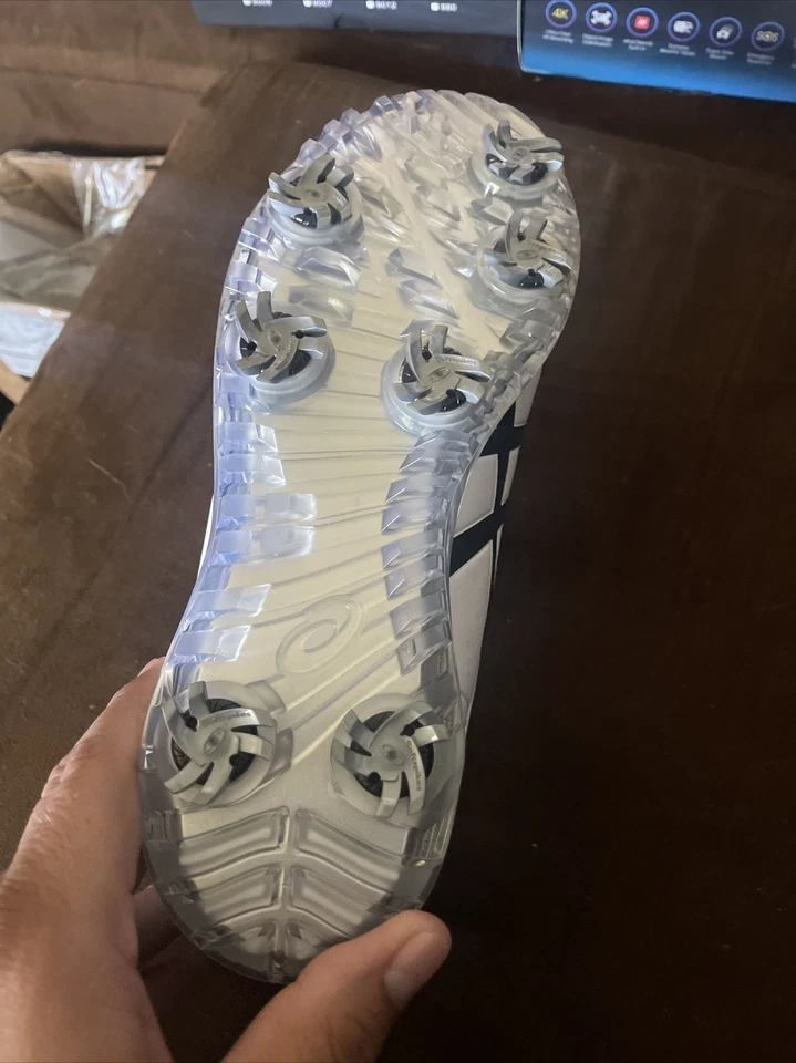 Zapatos Asics Golf Spike GEL-ACE PRO 5 1111A201 Blanco/Negro ZAPATO DERECHO TALLA US 6.5 Foto 4 de 4