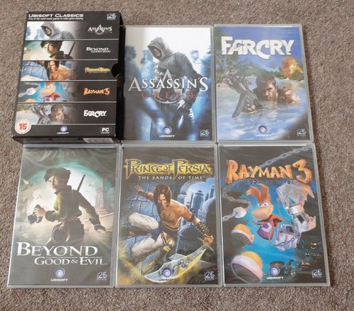 UBISOFT CLASSICS PC 5 Spiele Assassins Creed FarCry Rayman 3 Beyond Good & Evil