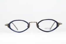 MATSUDA 10405 AS 44-24 Original Vintage Eyeglasses Frame Rare Unique Small Lens