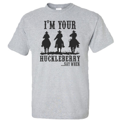 Wild West Tombstone T-shirt Wyatt Earp Doc Holliday I'm Your