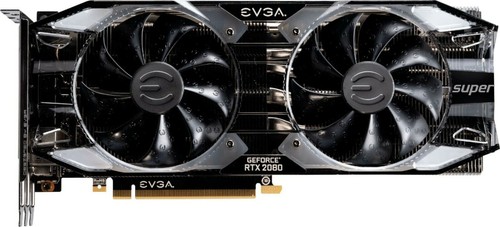 EVGA NVIDIA GeForce RTX 2080 8GB GDDR6 Graphics Card (08GP43183KB)