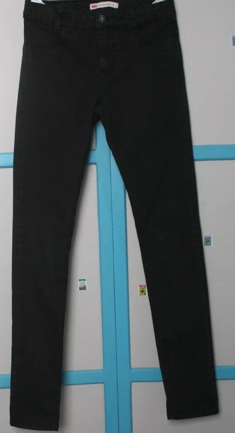 Jean Slim Droite Old Navy Fille, Taille 8 Ajustable, Bleu Marine, 100% Coton, Neuf