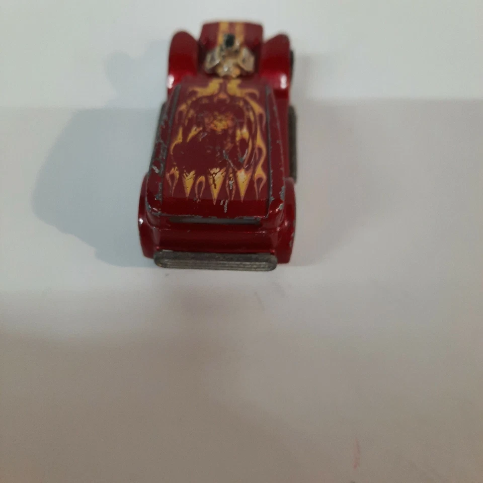 Coche de juguete Hot Wheels The Demon Red Line Mattel Tailandia raro retro flashback años 90 Foto 4 de 4