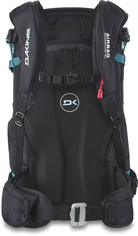 Dakine Snow Poacher RAS 32 Liter Bag Rucksack (schwarz/grün) - Bild 2 von 2