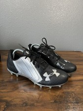 Under Armour Football UA Blur Phantom MC Black Sports Performance Cleats Sz 8