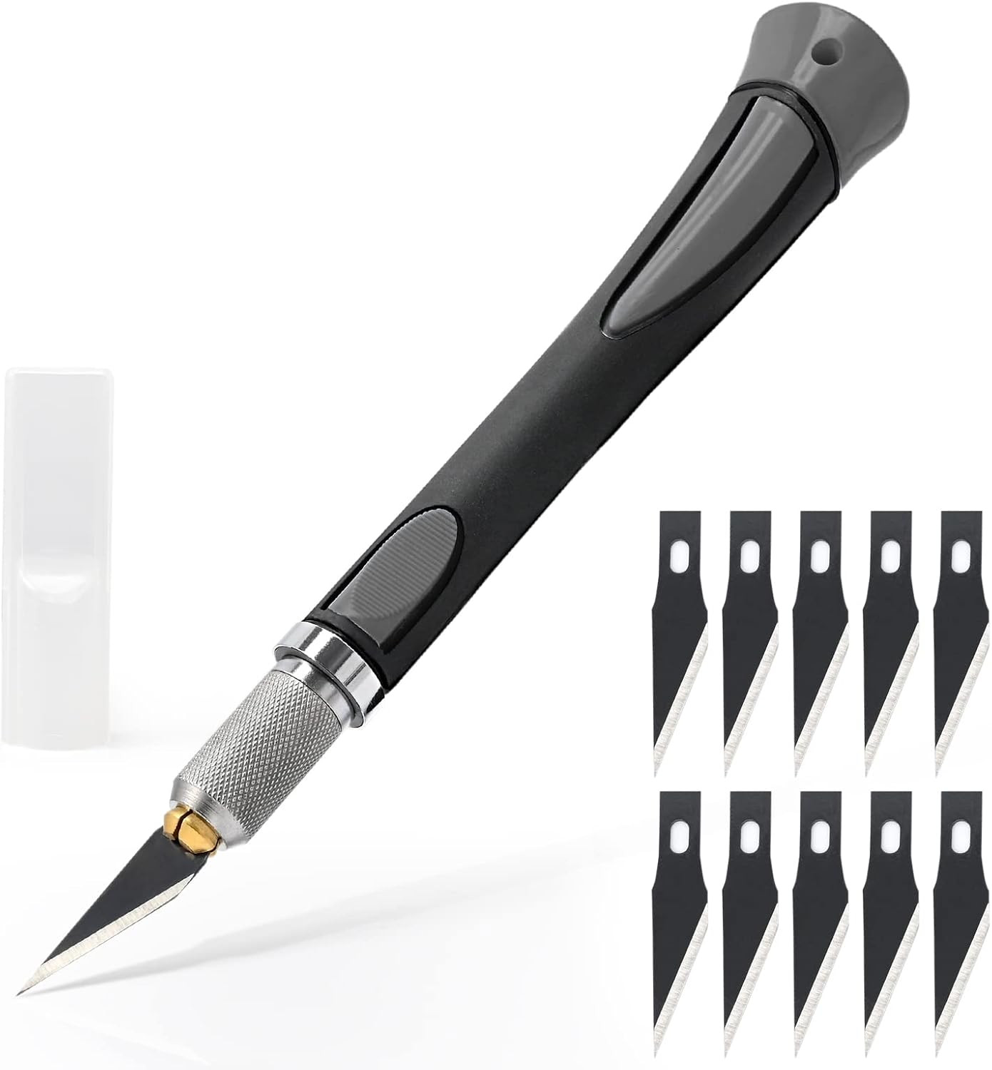 Set Utility Craft Knife Kit With 10pcs Blades For Art, Wor
