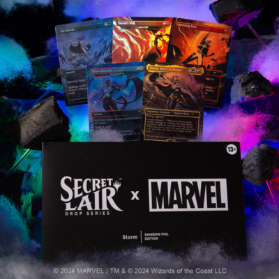 Storm, MTG Marvel Secret Lair [Foil] Force of Nature - New Sealed