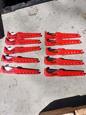 Lot of 10 BRAND NEW Ridgid Pc-1250 Plastic Tubing Cutter
