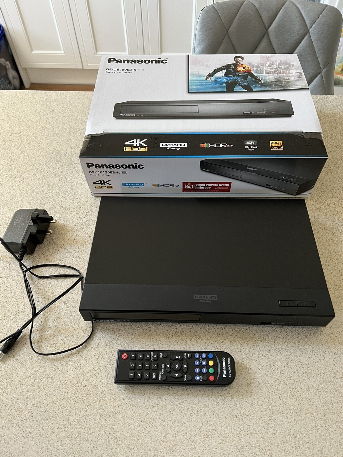 Panasonic DPUB150EBK Ultra HD 4K HDR Grelly UK