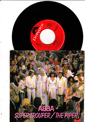 ABBA   - Super Trouper  / The Piper 7 '' Single