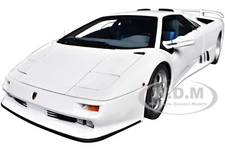 LAMBORGHINI DIABLO SE30 JOTA IMPACT WHITE 1/18 MODEL CAR BY AUTOART 79145