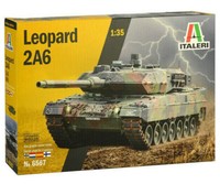 Italeri Panzer Leopard 2A6 Model Kit Bausatz 1:35 - 510106567