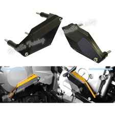 Coperchio motore crash pad cursori nero per YAMAHA FZ6R FZ6 N/S XJ6 XJ6F XJ6N XJ6S