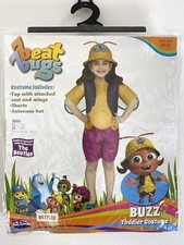 Fun World Beat Bugs Halloween Costume BUZZ Toddler L 3-4T New