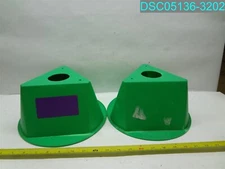 Used Item QTY=2: CEE-JAY Inventory Control Cone Green