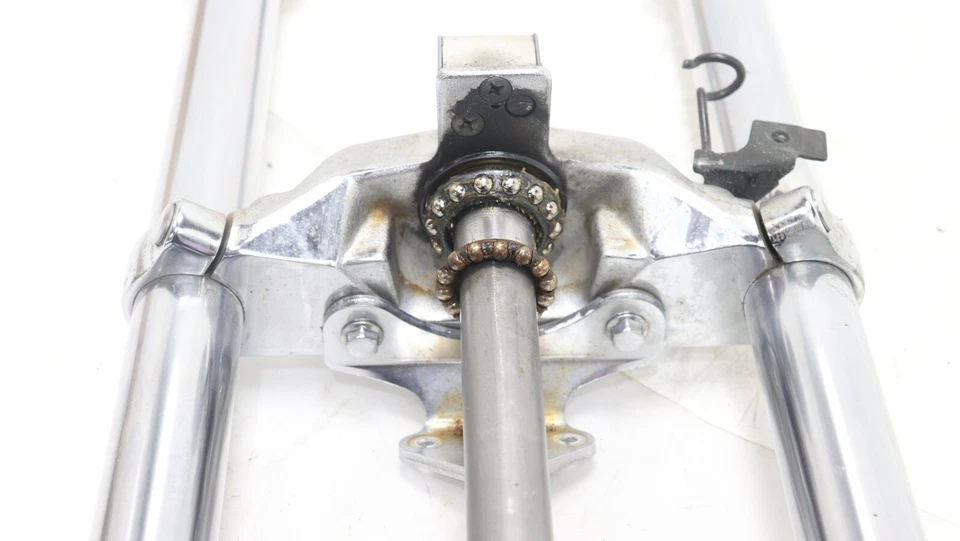 1996 HONDA SHADOW ACE 1100 GARFOS DIANTEIROS CONJUNTO DE SUSPENSÃO DE CHOQUE PAR - Imagem 4 de 4