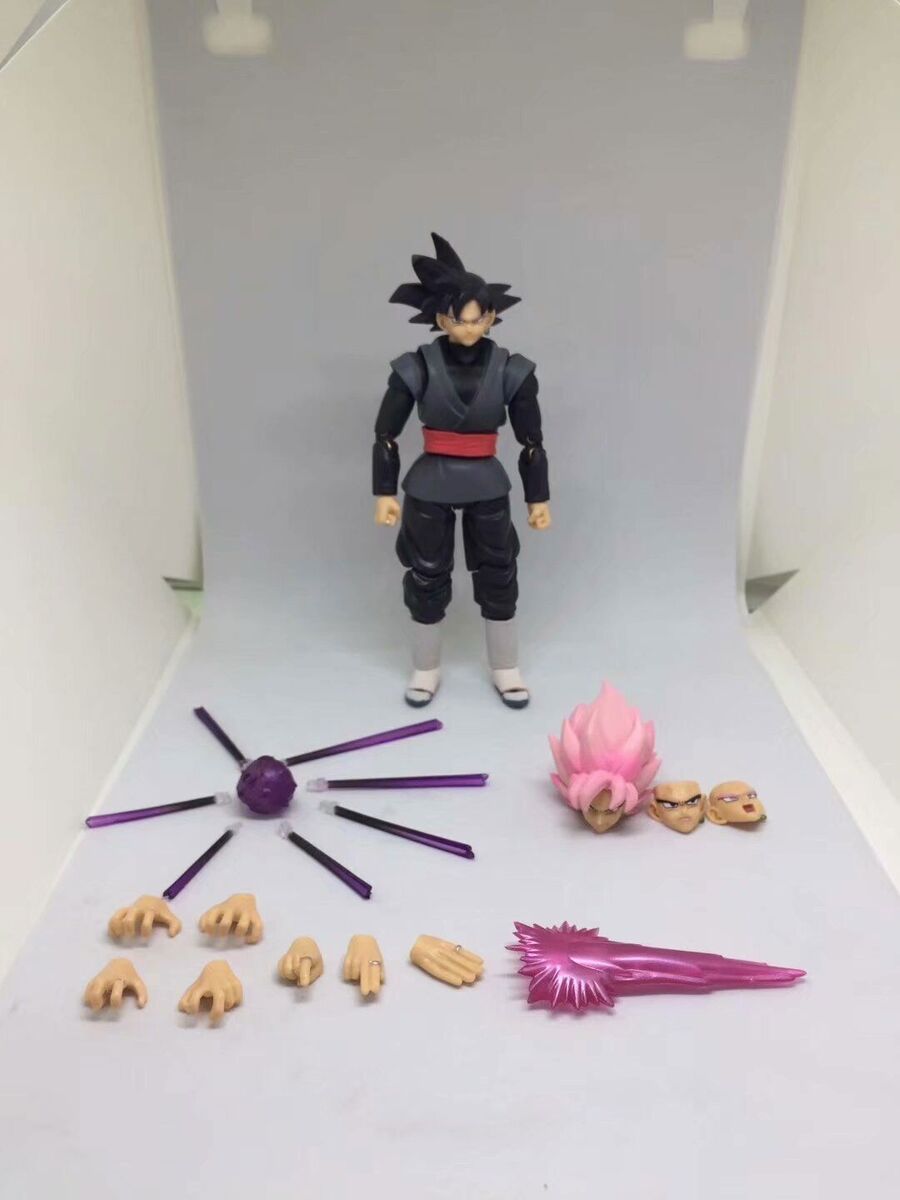 Boneco Sh Figuarts Goku Black Super Sayajin Saiyan Rose