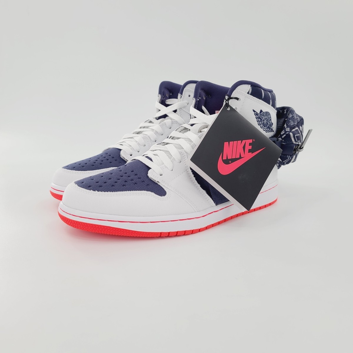 Air Jordan 1 Retro High OG SP Utility Q Stash Men's Size 11 White