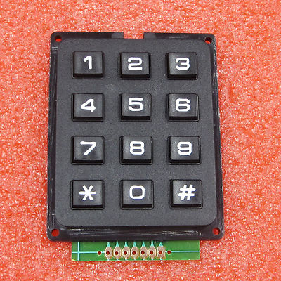 NEW 4 x 3 Matrix Array 12 Keys 4*3 Switch Keypad Keyboard Module for Arduino