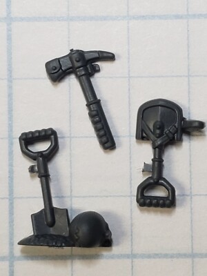 40k Astra Militarum Bits Krieg Command Squad Terrain Shovel