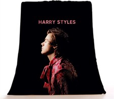 Harry Styles Soft Plush BlanketUltra-Soft FlannelThrow Couch Bed Warm Gift T1