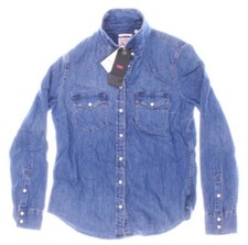 NWT - LEVI'S Women's 'TRUCKER' Sweet Jane CLASSIC FIT Denim LS Shirt - S