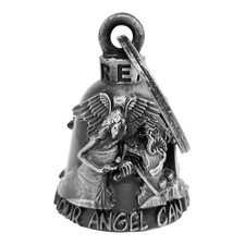 Premium Bell for motorcycle Riders Impact Resistant YOUR ANGEL CAN design bell