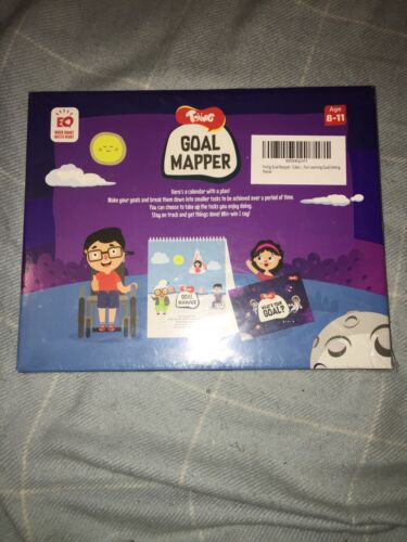 Toiing Goal Mapper - Table Calendar with a Fun Goal Mapper Book