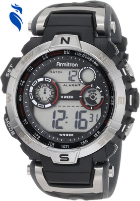 Sport Men'S Digital Chronograph Resin Strap Watch 40 8231 FAST SHIPPING USA 