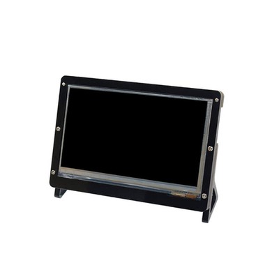 Acrylic 7'' LCD Screen Front & Back Shell + Base + Screws For Raspberry Pi 2 B ww