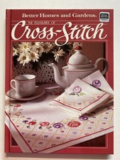 THE PLEASURES OF CROSS STITCH Better Homes Gardens Vintage Hardcover 1984-EXCE
