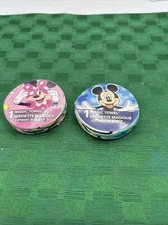Disney Mickey Mouse Magic Towel Washcloth LOT of 2 - Minnie And Mickey
