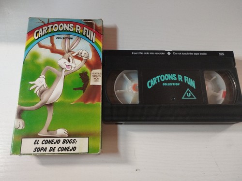 El Rabbit Bugs Bunny sopa de Rabbit Cartoon - VHS Tape Spanish | eBay