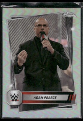 2025 Topps Chrome WWE Adam Pearce #140 Refractor