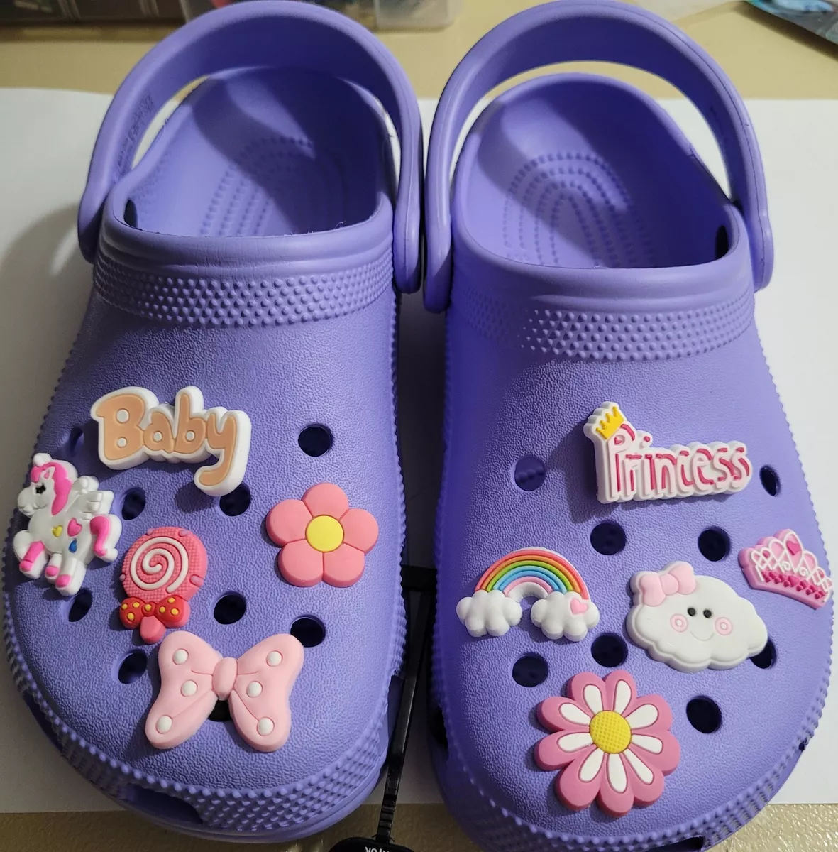 Brand New Croc Buttons (kids)