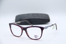 NEW JIMMY CRYSTAL NEW YORK TUCPEI PURPLE TORT AUTHENTIC FRAMES EYEGLASSES 53-17