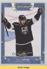 2017-18 Upper Deck Compendium Blue Dustin Brown #697 READ i9y