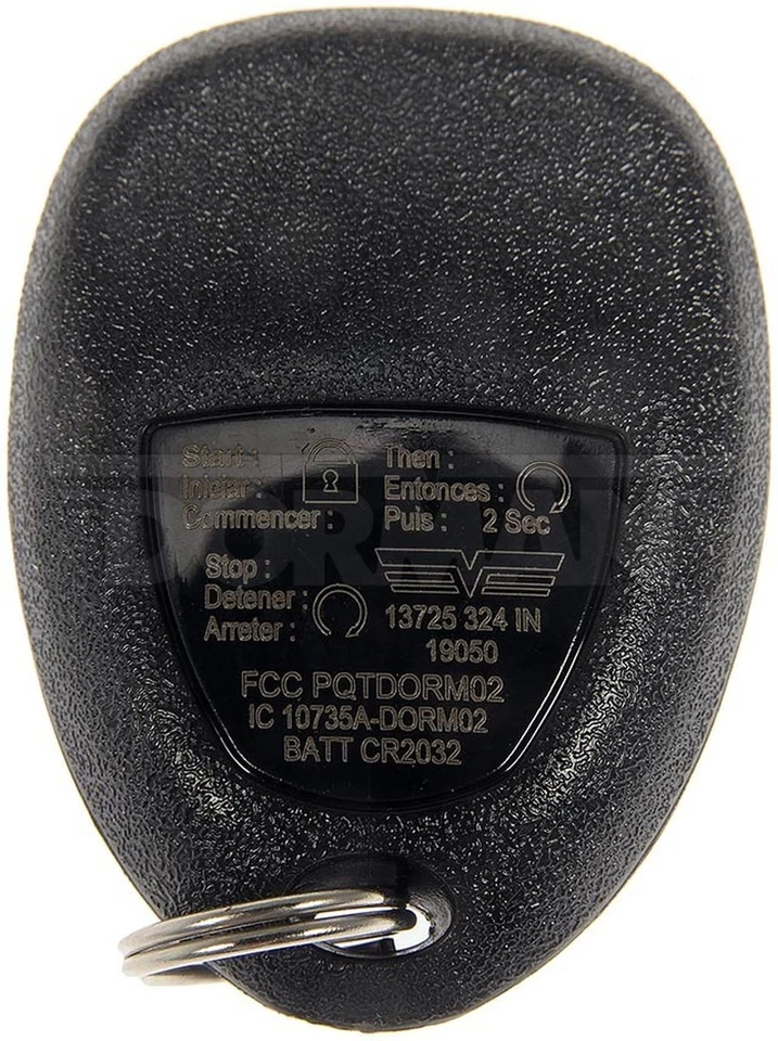 Dorman 13725 Keyless Entry Remote 5 Button - Image 3 of 4