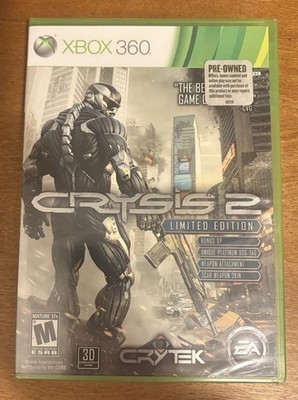 Crysis 2 Limited Edition- XBOX 360 (SEALED/NEW)