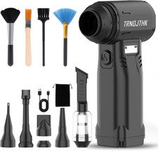 150000RPM Cordless Air Duster Vacuum - Rechargeable 10-Gear Cleaner