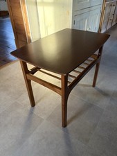 FINN JUHL Style Mid Century Modern Teak Side End Table Vintage MCM Wood